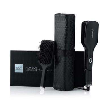 GHD Pack Plancha de Pelo de aire caliente 2 en 1 Duet + Neceser