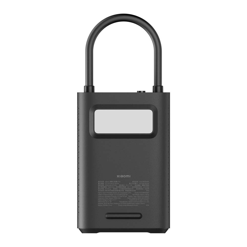 Compresor Aire Portátil 2 Pro NEGRO