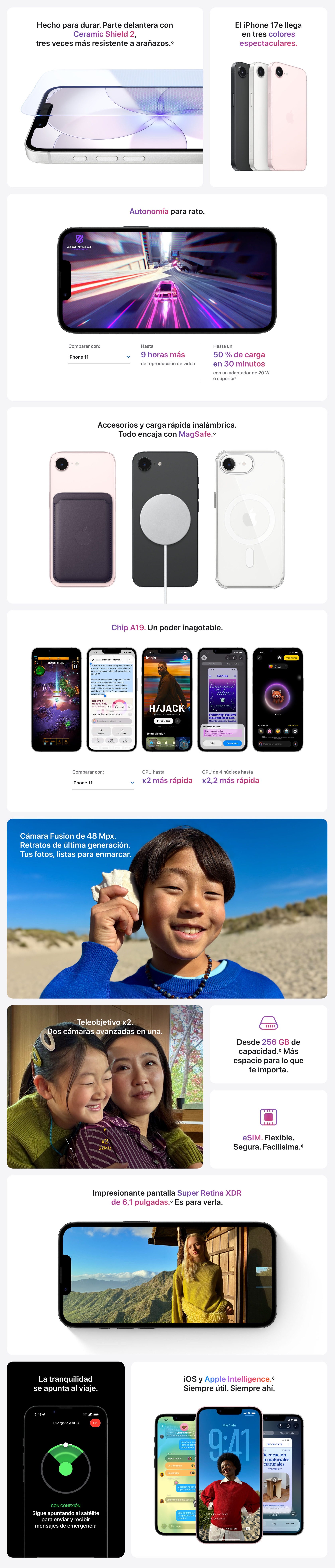 CARACTERÍSTICAS DESTACADAS